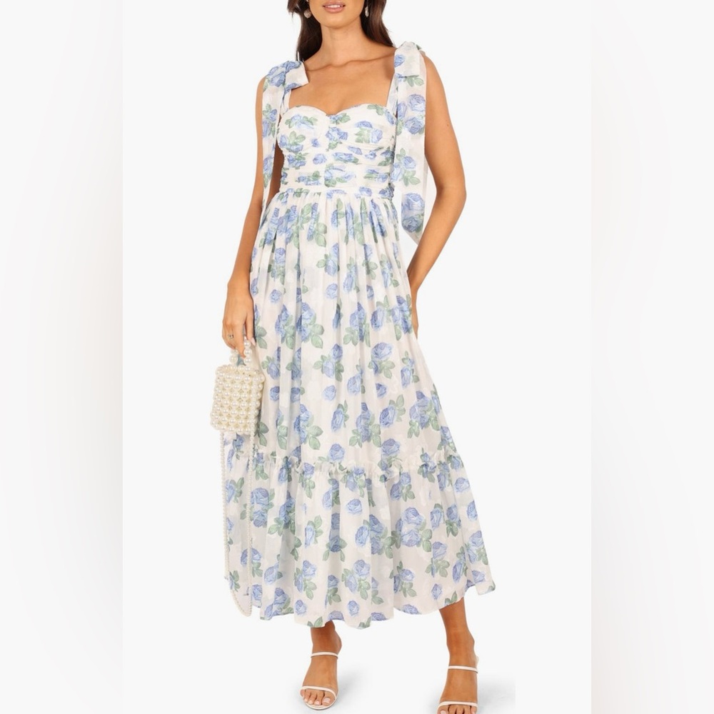 Petal & Pup Strap Midi Sundress